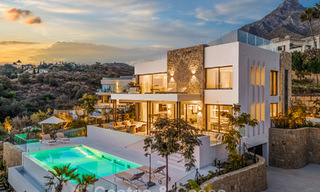 Villa de luxe moderniste avec vue sur la mer à vendre sur le Golden Mile de Marbella 788166 