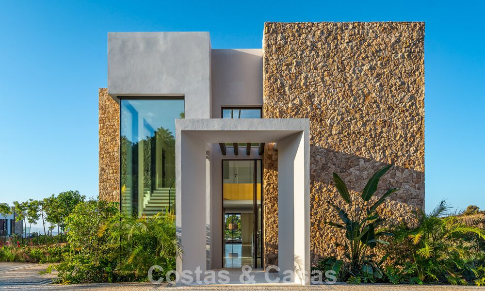 Villa de luxe moderniste avec vue sur la mer à vendre sur le Golden Mile de Marbella 788168