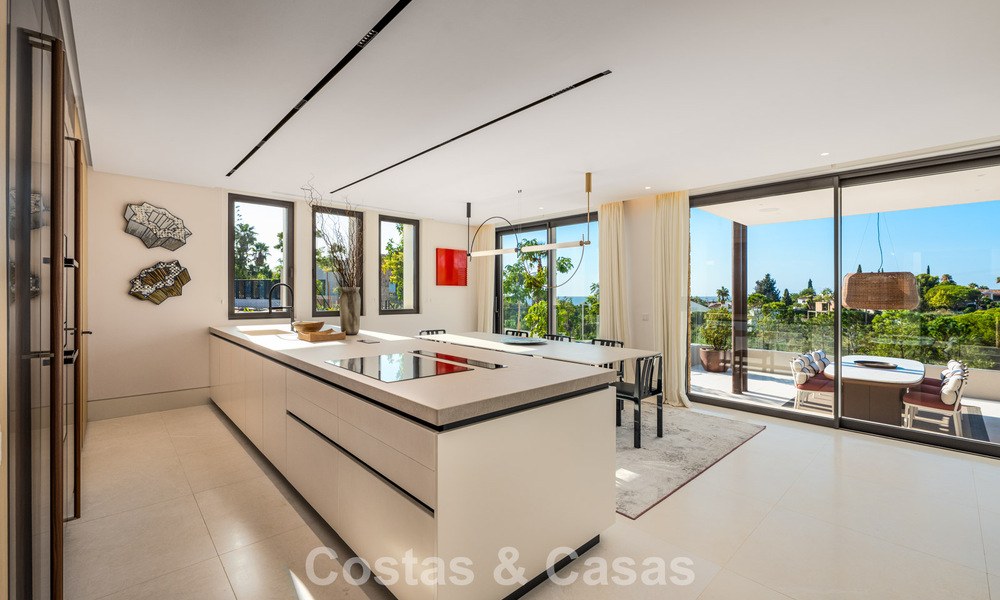 Villa de luxe moderniste avec vue sur la mer à vendre sur le Golden Mile de Marbella 788169