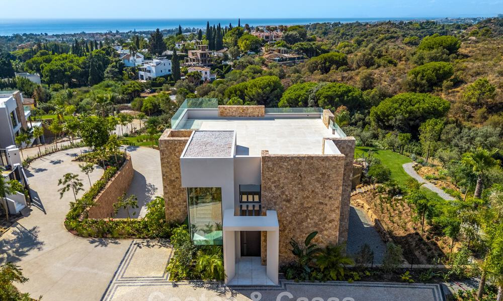 Villa de luxe moderniste avec vue sur la mer à vendre sur le Golden Mile de Marbella 788179