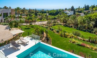 Villa de luxe moderniste avec vue sur la mer à vendre sur le Golden Mile de Marbella 788181 