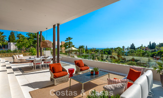 Villa de luxe moderniste avec vue sur la mer à vendre sur le Golden Mile de Marbella 788191 