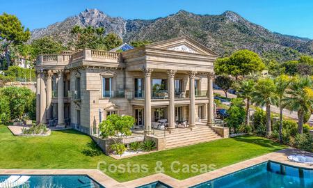Magnifique villa néoclassique à vendre dans le prestigieux domaine privé et sécurisé de Sierra Blanca, Marbella 788212