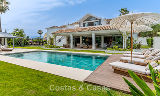 Magnifique villa de luxe à l'architecture andalouse intemporelle, à vendre sur le Nouveau Golden Mile, entre Marbella et Estepona 788361 