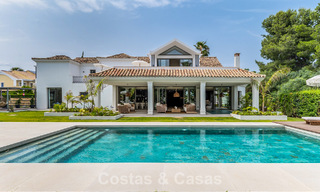 Magnifique villa de luxe à l'architecture andalouse intemporelle, à vendre sur le Nouveau Golden Mile, entre Marbella et Estepona 788362 