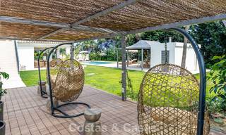 Magnifique villa de luxe à l'architecture andalouse intemporelle, à vendre sur le Nouveau Golden Mile, entre Marbella et Estepona 788363 