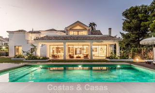 Magnifique villa de luxe à l'architecture andalouse intemporelle, à vendre sur le Nouveau Golden Mile, entre Marbella et Estepona 788371 