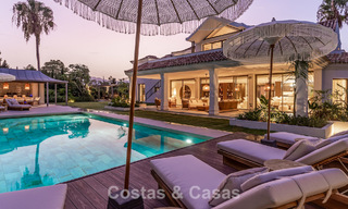 Magnifique villa de luxe à l'architecture andalouse intemporelle, à vendre sur le Nouveau Golden Mile, entre Marbella et Estepona 788372 