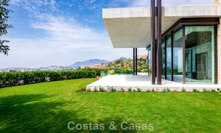 Villa de luxe haut de gamme avec vue panoramique sur la mer à vendre dans un complexe prestigieux, Benahavis - Marbella 788390 