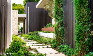 Villa de luxe haut de gamme avec vue panoramique sur la mer à vendre dans un complexe prestigieux, Benahavis - Marbella 788395 