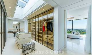 Villa de luxe haut de gamme avec vue panoramique sur la mer à vendre dans un complexe prestigieux, Benahavis - Marbella 788399 