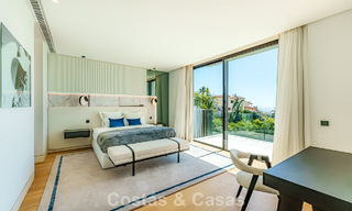 Villa de luxe haut de gamme avec vue panoramique sur la mer à vendre dans un complexe prestigieux, Benahavis - Marbella 788402 