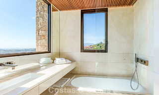 Villa de luxe haut de gamme avec vue panoramique sur la mer à vendre dans un complexe prestigieux, Benahavis - Marbella 788404 