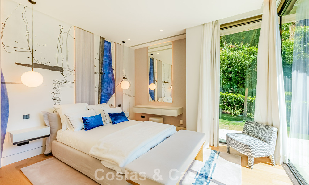 Villa de luxe haut de gamme avec vue panoramique sur la mer à vendre dans un complexe prestigieux, Benahavis - Marbella 788416