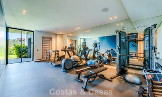 Villa de luxe haut de gamme avec vue panoramique sur la mer à vendre dans un complexe prestigieux, Benahavis - Marbella 788423 