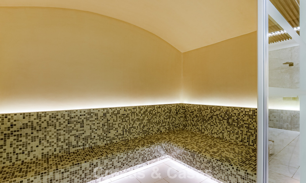 Villa de luxe haut de gamme avec vue panoramique sur la mer à vendre dans un complexe prestigieux, Benahavis - Marbella 788427