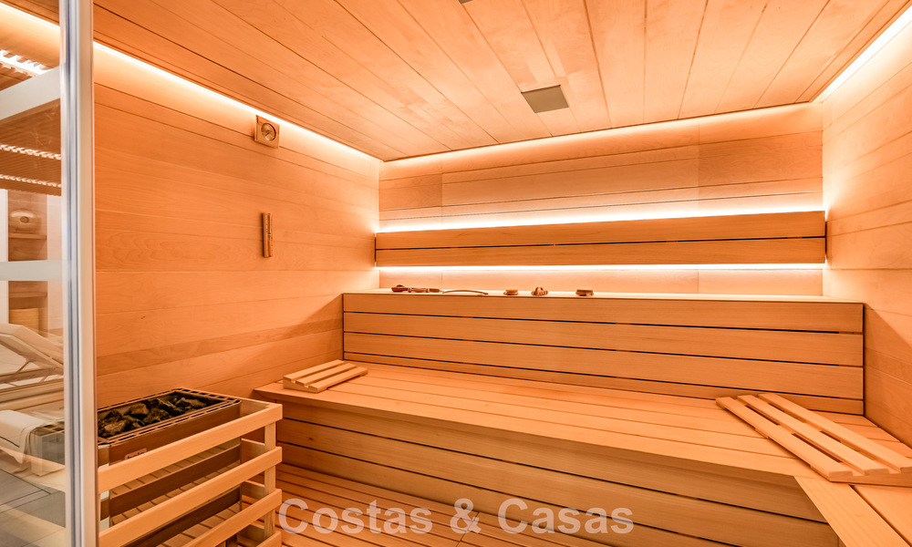 Villa de luxe haut de gamme avec vue panoramique sur la mer à vendre dans un complexe prestigieux, Benahavis - Marbella 788428