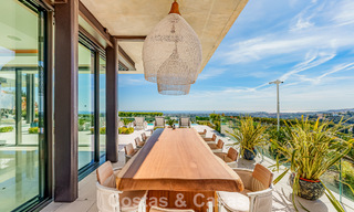 Villa de luxe haut de gamme avec vue panoramique sur la mer à vendre dans un complexe prestigieux, Benahavis - Marbella 788433 