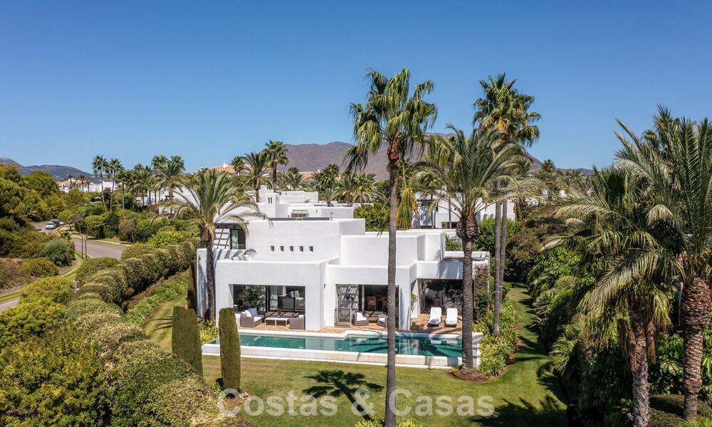 Villa espagnole moderne, prête à emménager, à vendre, entourée de parcours de golf de renom sur la Costa del Sol 788287