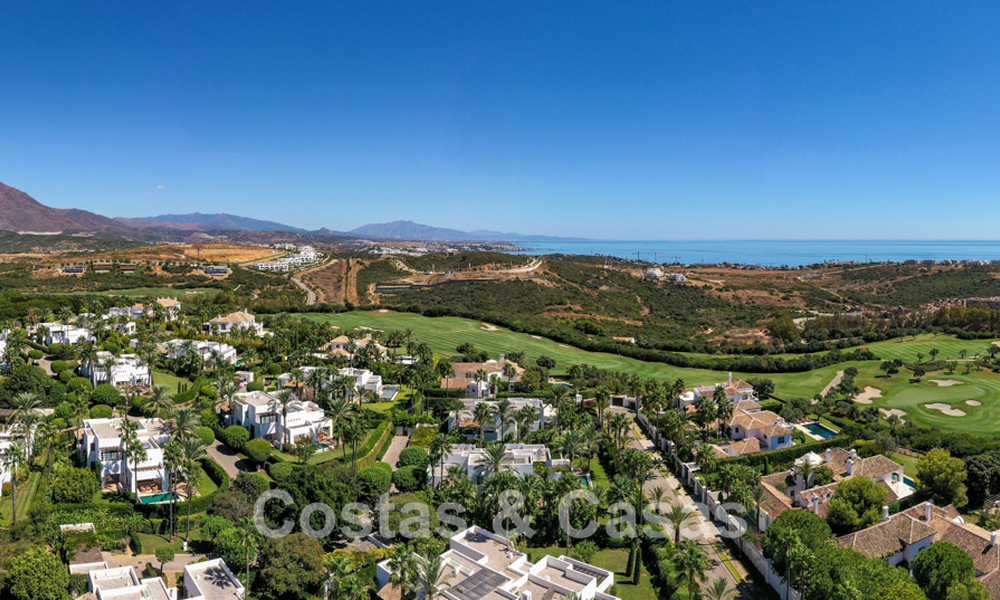 Villa espagnole moderne, prête à emménager, à vendre, entourée de parcours de golf de renom sur la Costa del Sol 788292