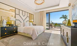 Villa exclusive avec vue mer à vendre dans une urbanisation sécurisée à La Quinta, Marbella - Benahavis 788573 