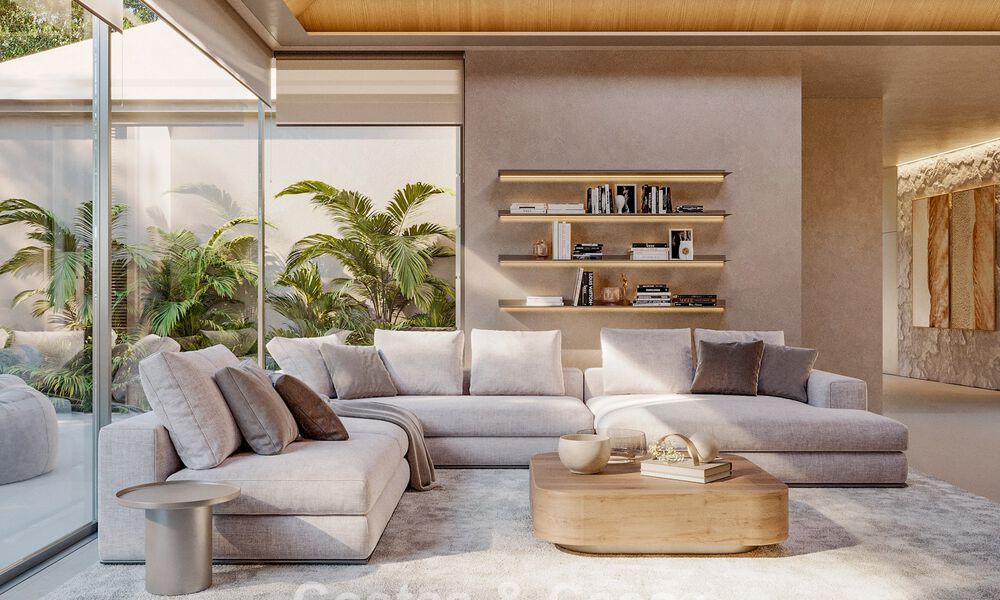 Villa de plain-pied, élégante et neuve, à vendre dans un quartier golfique prisé de Nueva Andalucia, Marbella 788681