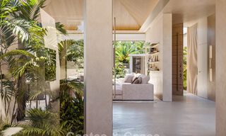 Villa de plain-pied, élégante et neuve, à vendre dans un quartier golfique prisé de Nueva Andalucia, Marbella 788682 