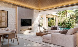 Villa de plain-pied, élégante et neuve, à vendre dans un quartier golfique prisé de Nueva Andalucia, Marbella 788683 