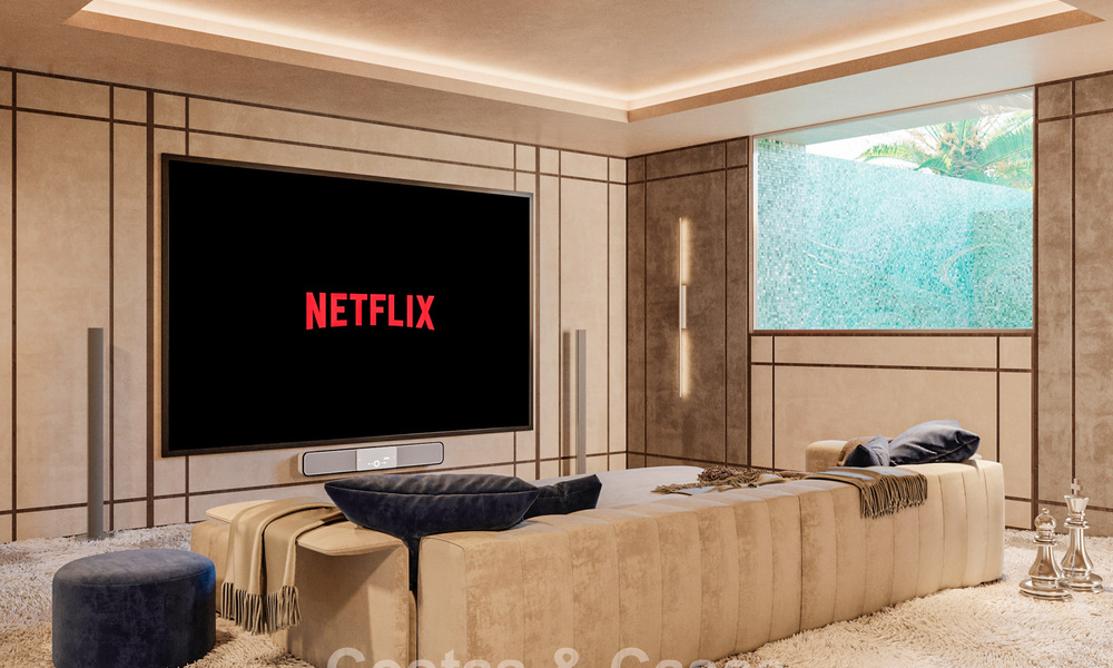 Villa de plain-pied, élégante et neuve, à vendre dans un quartier golfique prisé de Nueva Andalucia, Marbella 788685