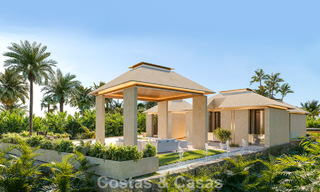 Villa de plain-pied, élégante et neuve, à vendre dans un quartier golfique prisé de Nueva Andalucia, Marbella 788688 