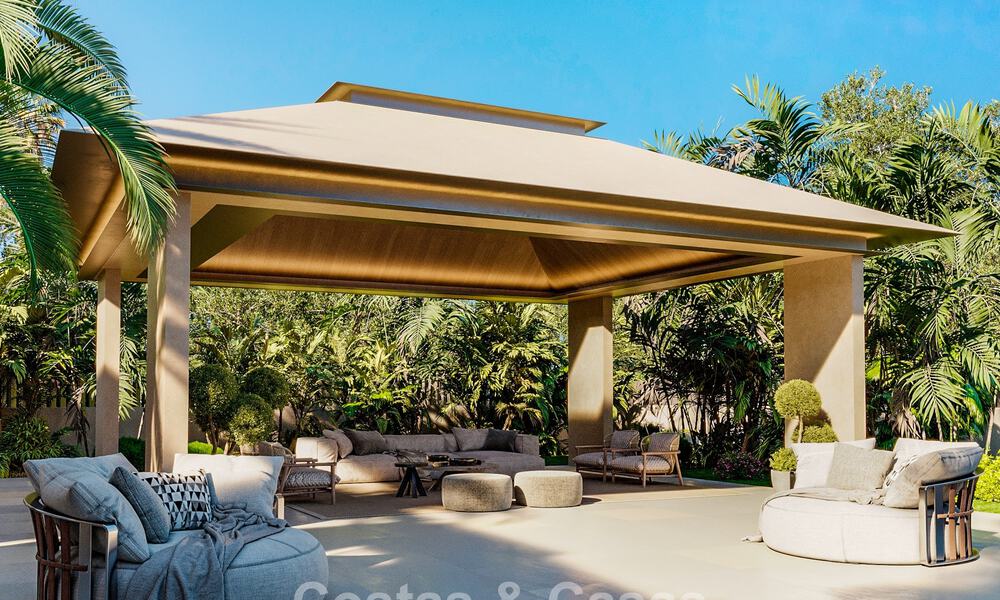 Villa de plain-pied, élégante et neuve, à vendre dans un quartier golfique prisé de Nueva Andalucia, Marbella 788691