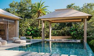 Villa de plain-pied, élégante et neuve, à vendre dans un quartier golfique prisé de Nueva Andalucia, Marbella 788692 