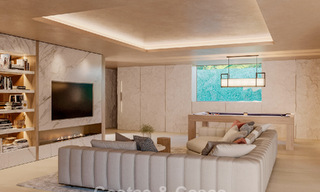 Villa de plain-pied, élégante et neuve, à vendre dans un quartier golfique prisé de Nueva Andalucia, Marbella 788693 