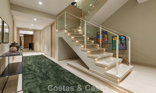 Maison avec vue panoramique sur la mer à vendre dans un complexe résidentiel sécurisé à Nueva Andalucia, Marbella 788594 