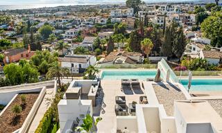 Maison avec vue panoramique sur la mer à vendre dans un complexe résidentiel sécurisé à Nueva Andalucia, Marbella 788606 