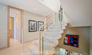 Maison avec vue panoramique sur la mer à vendre dans un complexe résidentiel sécurisé à Nueva Andalucia, Marbella 788610 