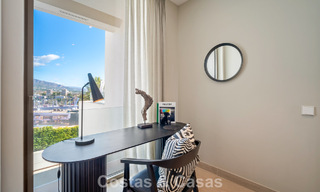 Maison avec vue panoramique sur la mer à vendre dans un complexe résidentiel sécurisé à Nueva Andalucia, Marbella 788611 