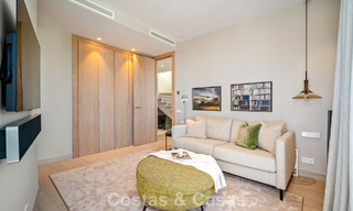 Maison avec vue panoramique sur la mer à vendre dans un complexe résidentiel sécurisé à Nueva Andalucia, Marbella 788615 