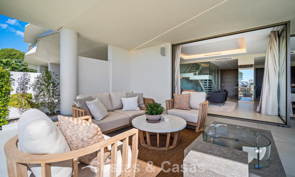 Maison avec vue panoramique sur la mer à vendre dans un complexe résidentiel sécurisé à Nueva Andalucia, Marbella 788636