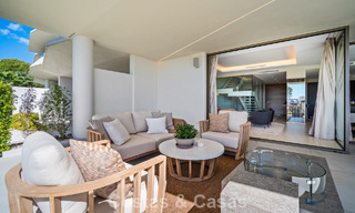 Maison avec vue panoramique sur la mer à vendre dans un complexe résidentiel sécurisé à Nueva Andalucia, Marbella 788636 