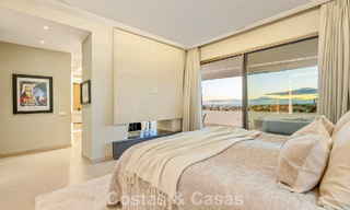 Maison avec vue panoramique sur la mer à vendre dans un complexe résidentiel sécurisé à Nueva Andalucia, Marbella 788650 