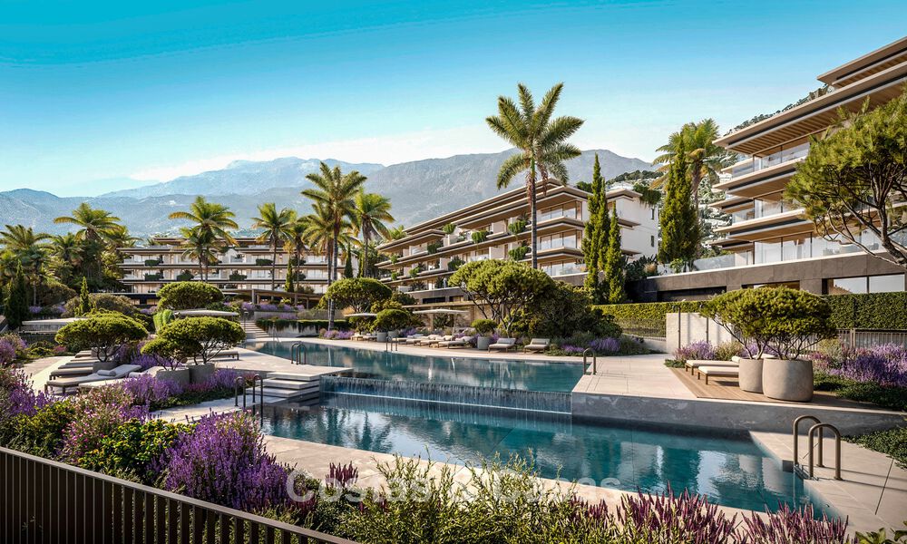 Appartements neufs au design innovant à vendre sur les hauteurs de Mijas, Costa del Sol 788817