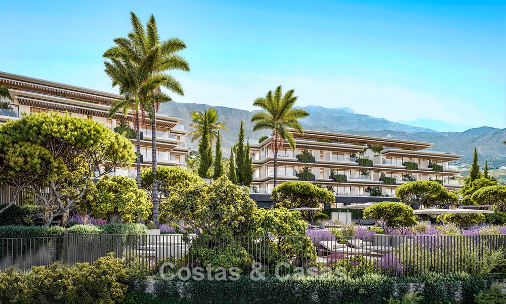Appartements neufs au design innovant à vendre sur les hauteurs de Mijas, Costa del Sol 788819