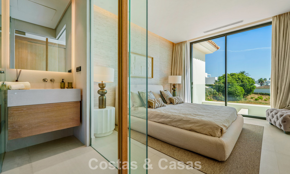 Villa de luxe contemporaine, prête à emménager, à vendre à quelques pas de la plage et du centre-ville de San Pedro - Marbella 788826