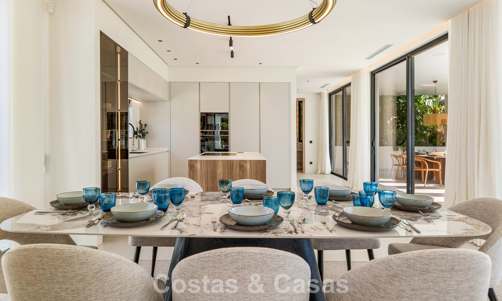 Villa de luxe contemporaine, prête à emménager, à vendre à quelques pas de la plage et du centre-ville de San Pedro - Marbella 788833