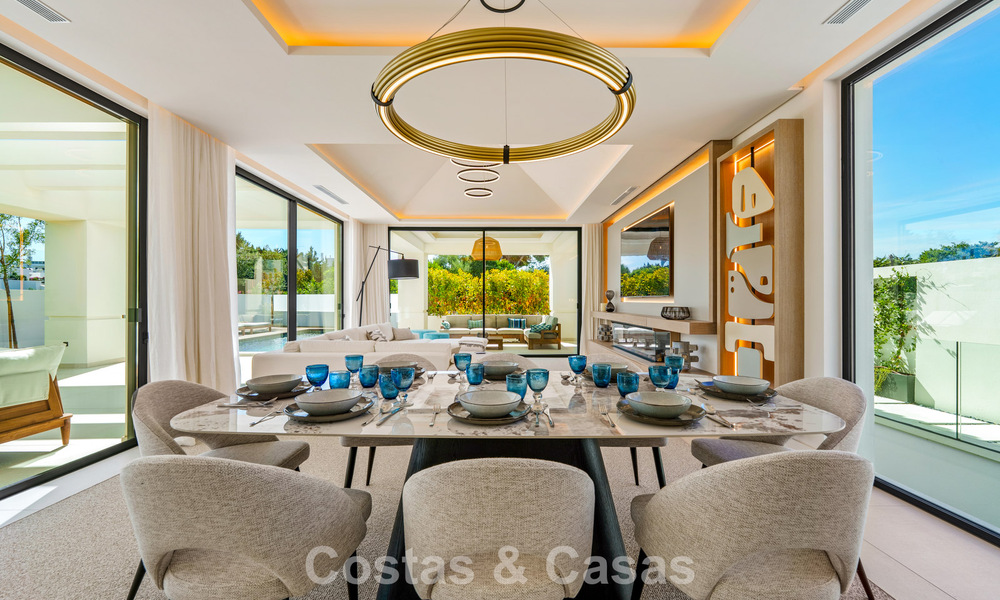 Villa de luxe contemporaine, prête à emménager, à vendre à quelques pas de la plage et du centre-ville de San Pedro - Marbella 788835