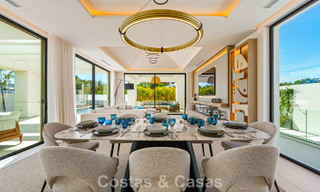 Villa de luxe contemporaine, prête à emménager, à vendre à quelques pas de la plage et du centre-ville de San Pedro - Marbella 788835 