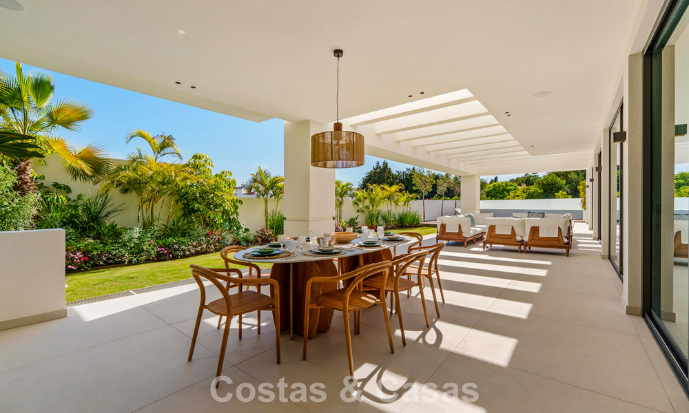 Villa de luxe contemporaine, prête à emménager, à vendre à quelques pas de la plage et du centre-ville de San Pedro - Marbella 788840