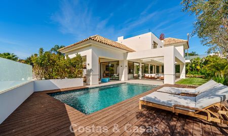 Villa de luxe contemporaine, prête à emménager, à vendre à quelques pas de la plage et du centre-ville de San Pedro - Marbella 788843