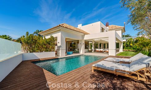 Villa de luxe contemporaine, prête à emménager, à vendre à quelques pas de la plage et du centre-ville de San Pedro - Marbella 788843